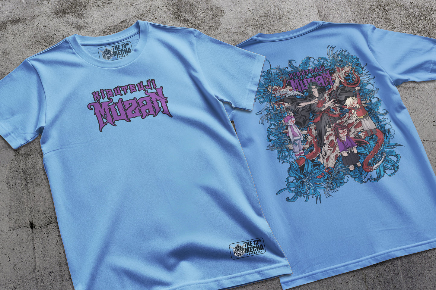 Demon Slayer - Muzan Kibutsuji 01 Premium Anime Design, High Quality DTF Print, 100% Cotton Shirt