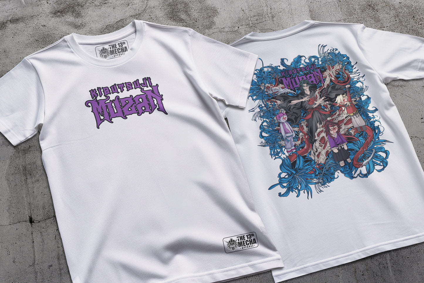 Demon Slayer - Muzan Kibutsuji 01 Premium Anime Design, High Quality DTF Print, 100% Cotton Shirt
