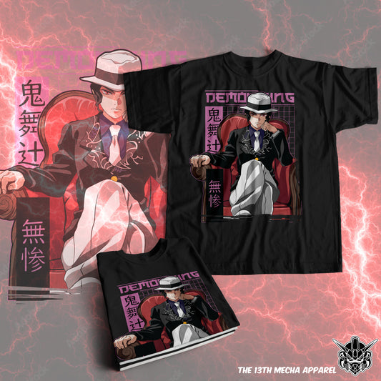 Demon Slayer - Muzan Kibutsuji 04 Premium Anime Design, High Quality DTF Print, 100% Cotton Shirt