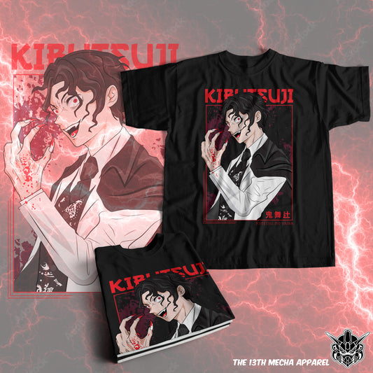 Demon Slayer - Muzan Kibutsuji 02 Premium Anime Design, High Quality DTF Print, 100% Cotton Shirt3