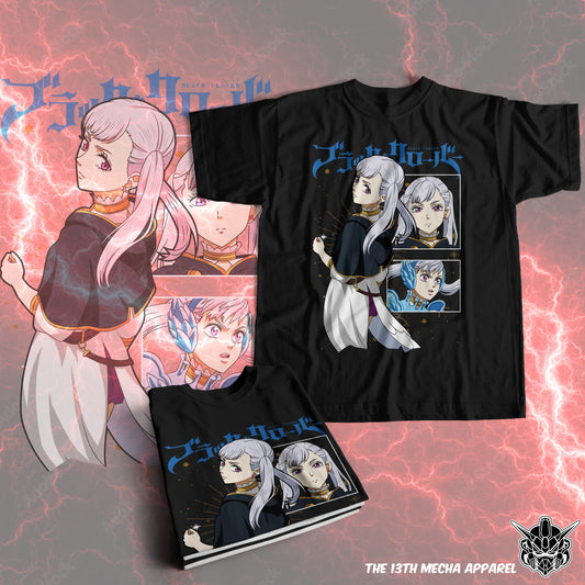 Black Clover - Noelle 01 Premium Anime Design, High Quality DTF Print, 100% Cotton Shirt