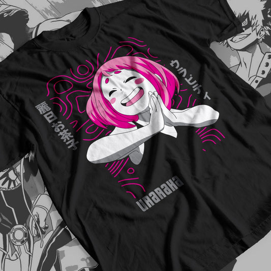 My Hero Academia - Ochako Uraraka 04 Premium Anime Design, High Quality DTF Print, 100% Cotton Shirt