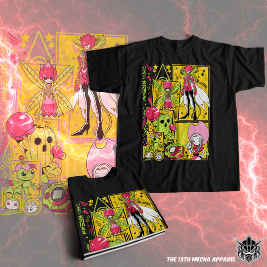 Digimon: Palmon 01 Premium Anime Design, High Quality DTF Print, 100% Cotton Shirt