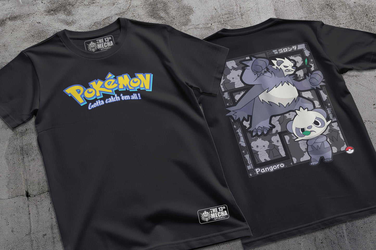 Pokemon - Pangoro 01 Premium Anime Design, High Quality DTF Print, 100% Cotton Shirt