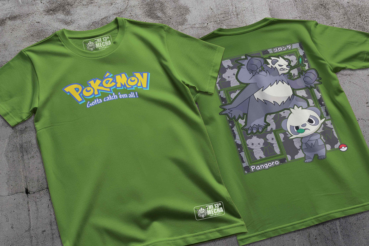 Pokemon - Pangoro 01 Premium Anime Design, High Quality DTF Print, 100% Cotton Shirt