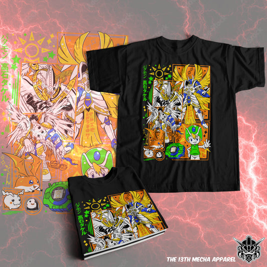 Digimon: Patamon 01 Premium Anime Design, High Quality DTF Print, 100% Cotton Shirt