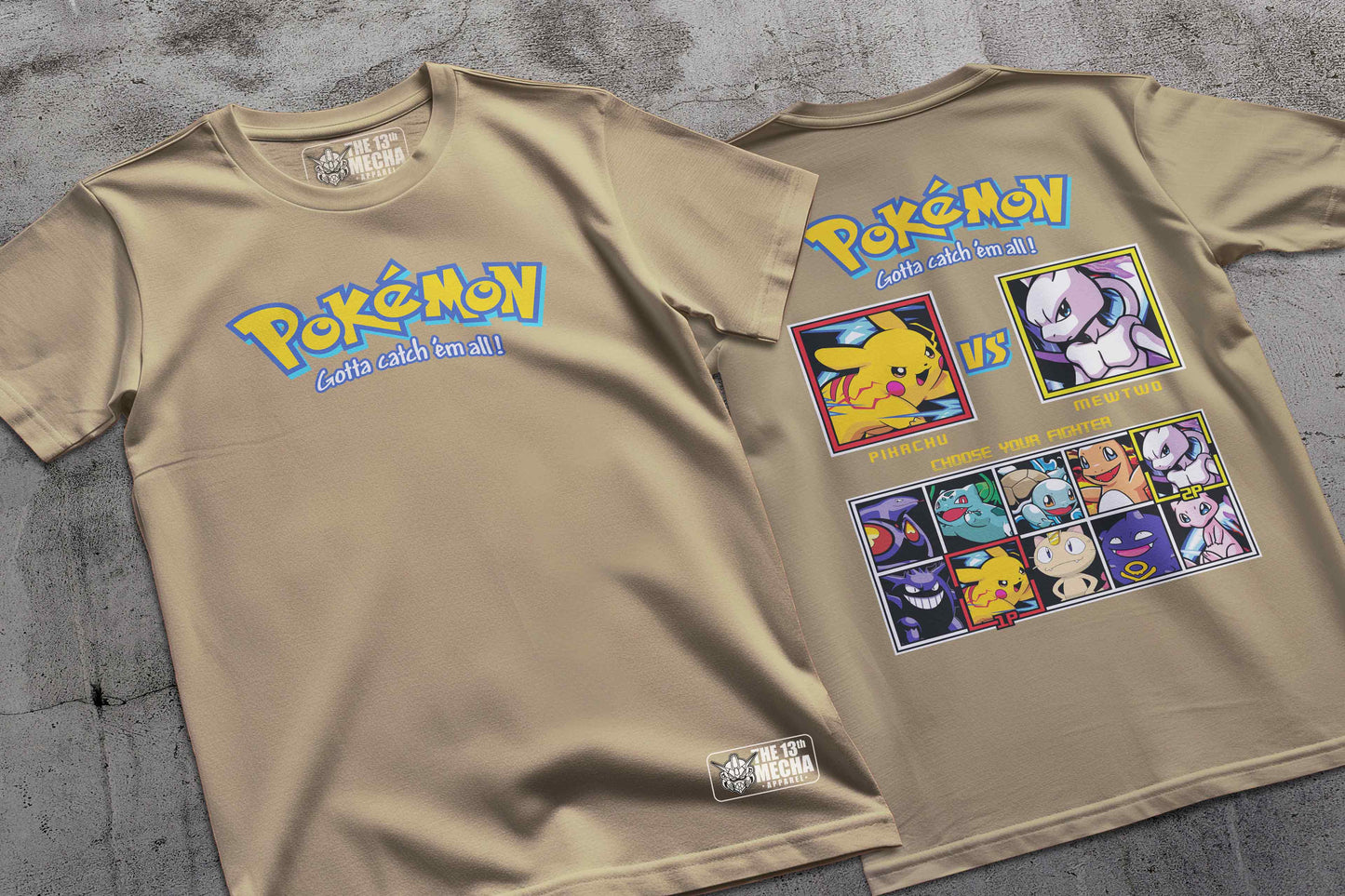 Pokemon - Pokemon VS 01 Premium Anime Design, High Quality DTF Print, 100% Cotton Shirt
