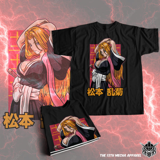 Bleach - Rangiku Matsumoto 01 Premium Anime Design, High Quality DTF Print, 100% Cotton Shirt