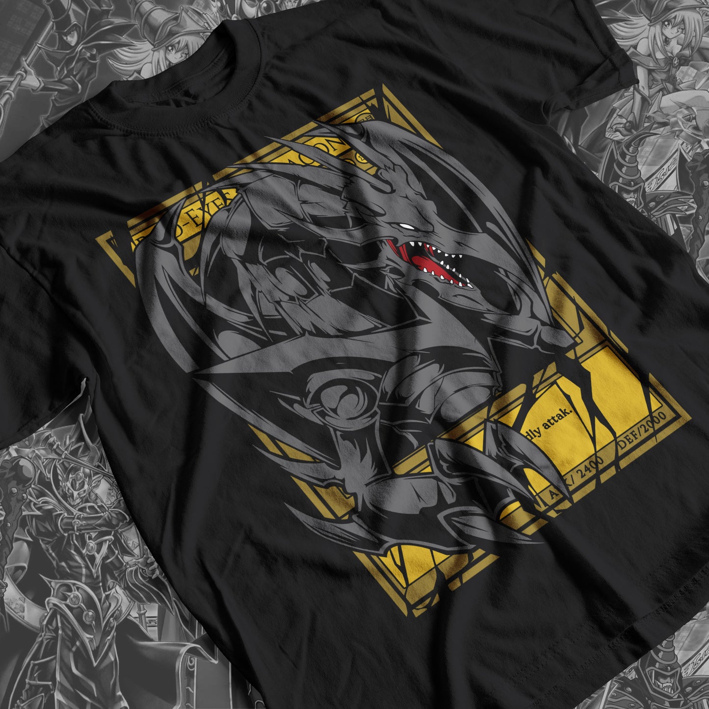 Yu-Gi-Oh! - RED EYES BLACK DRAGON  Premium Anime Design, High Quality DTF Print, 100% Cotton Shirt