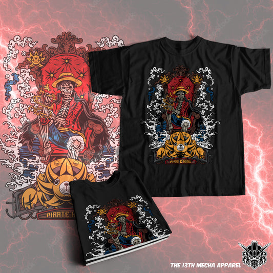 One Piece -  Monkey D. Luffy 07 Premium Anime Design, High Quality DTF Print, 100% Cotton Shirt