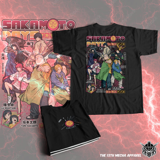 Sakamoto Days 01 Premium Anime Design, High Quality DTF Print, 100% Cotton Shirt