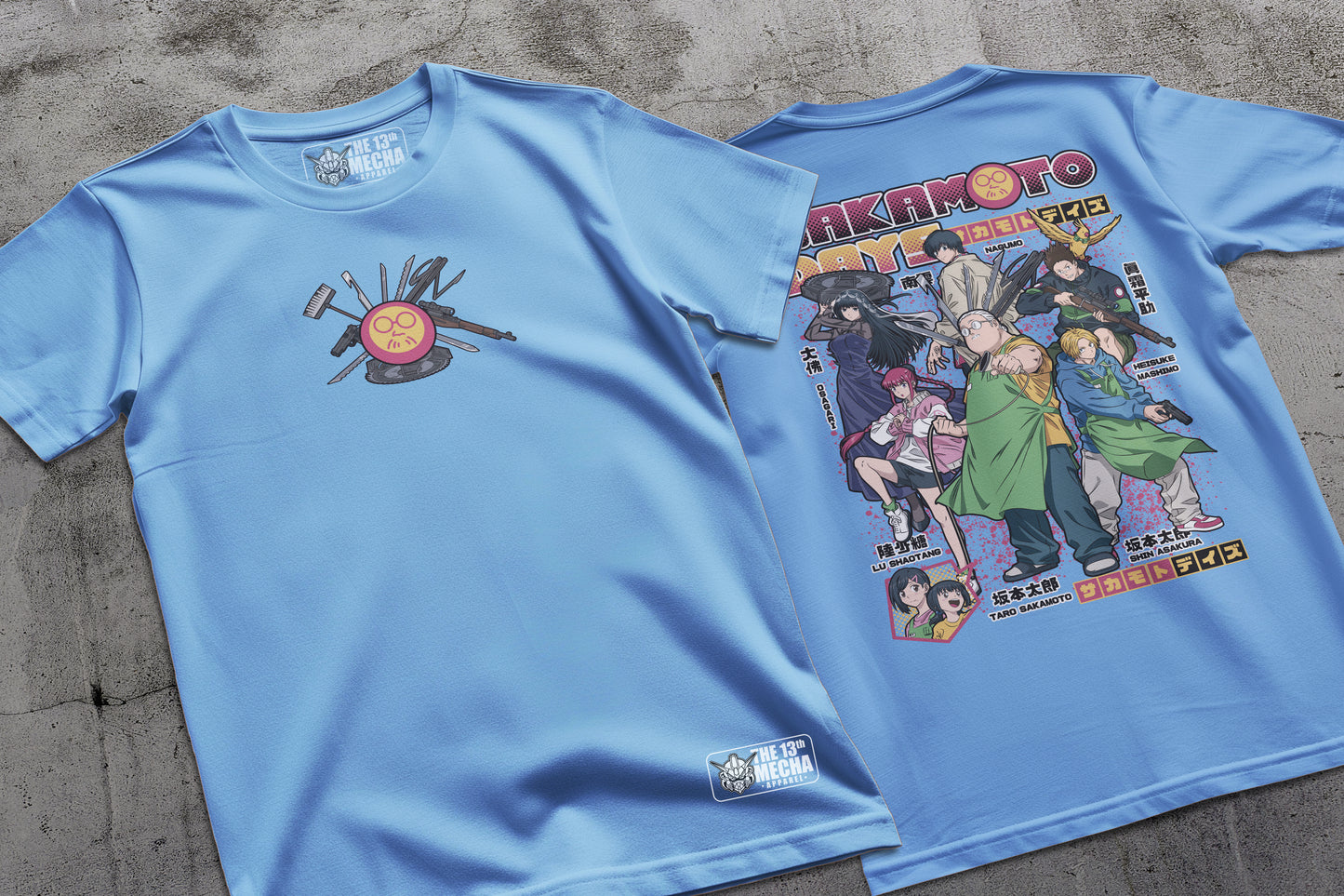 Sakamoto Days 01 Premium Anime Design, High Quality DTF Print, 100% Cotton Shirt