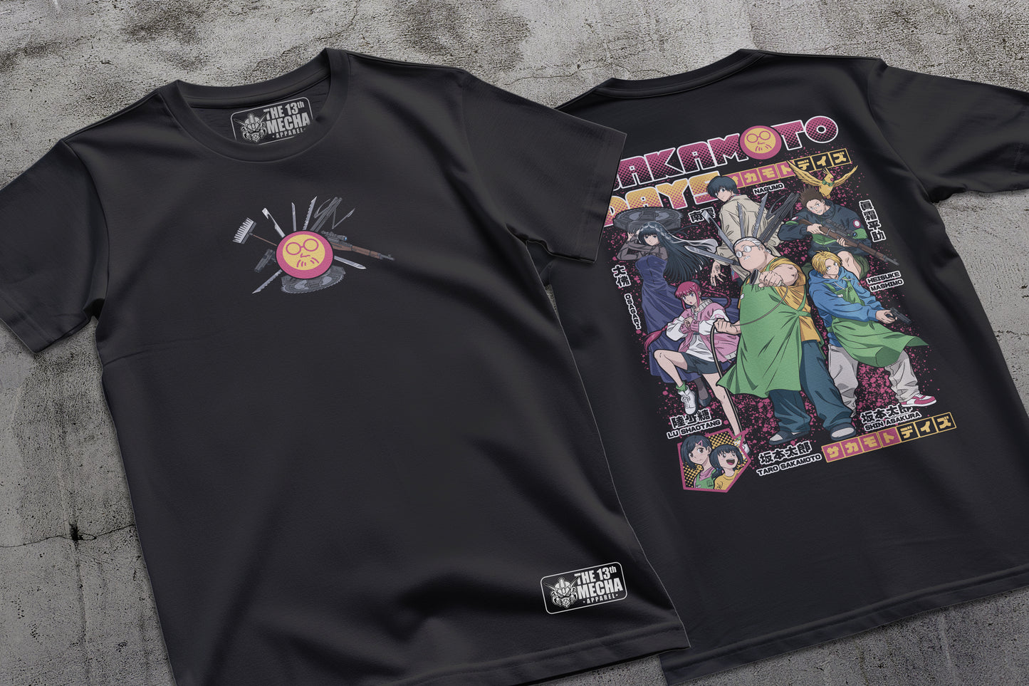 Sakamoto Days 01 Premium Anime Design, High Quality DTF Print, 100% Cotton Shirt