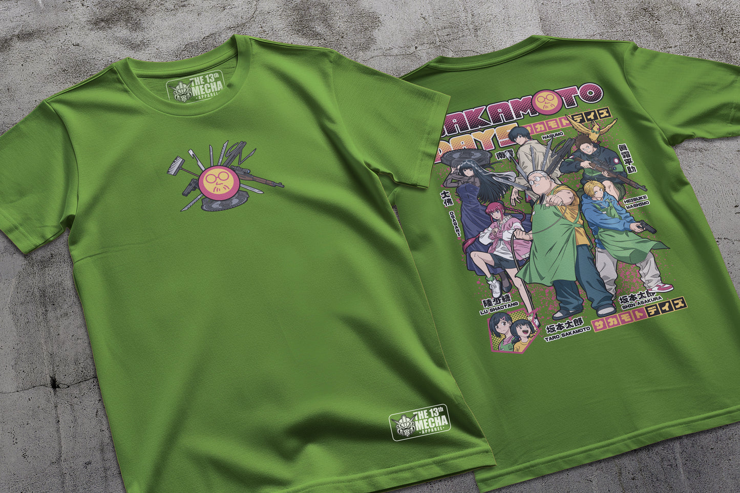 Sakamoto Days 01 Premium Anime Design, High Quality DTF Print, 100% Cotton Shirt