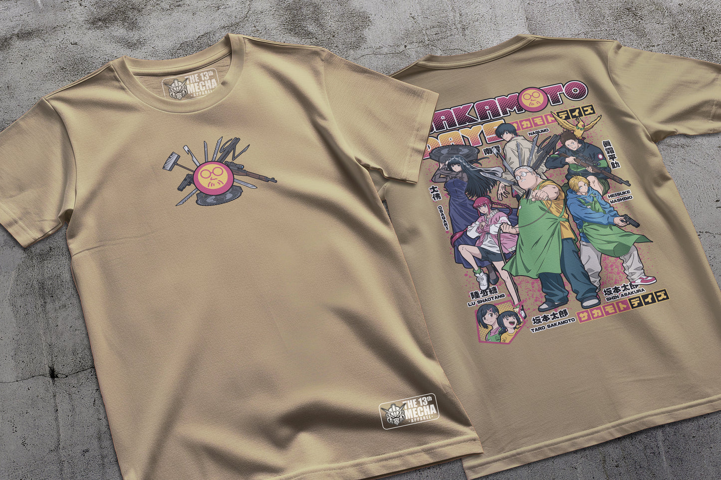 Sakamoto Days 01 Premium Anime Design, High Quality DTF Print, 100% Cotton Shirt