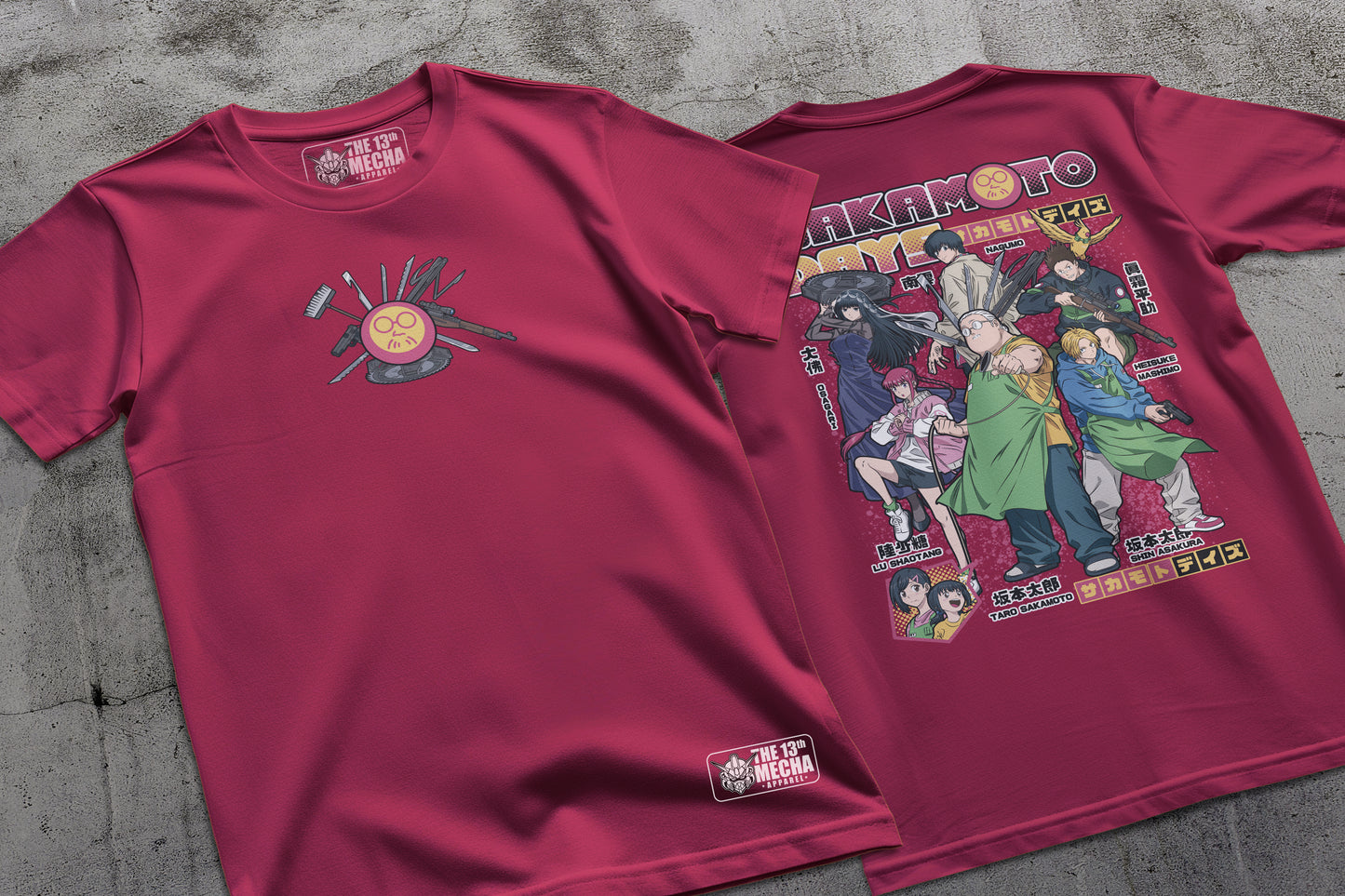 Sakamoto Days 01 Premium Anime Design, High Quality DTF Print, 100% Cotton Shirt
