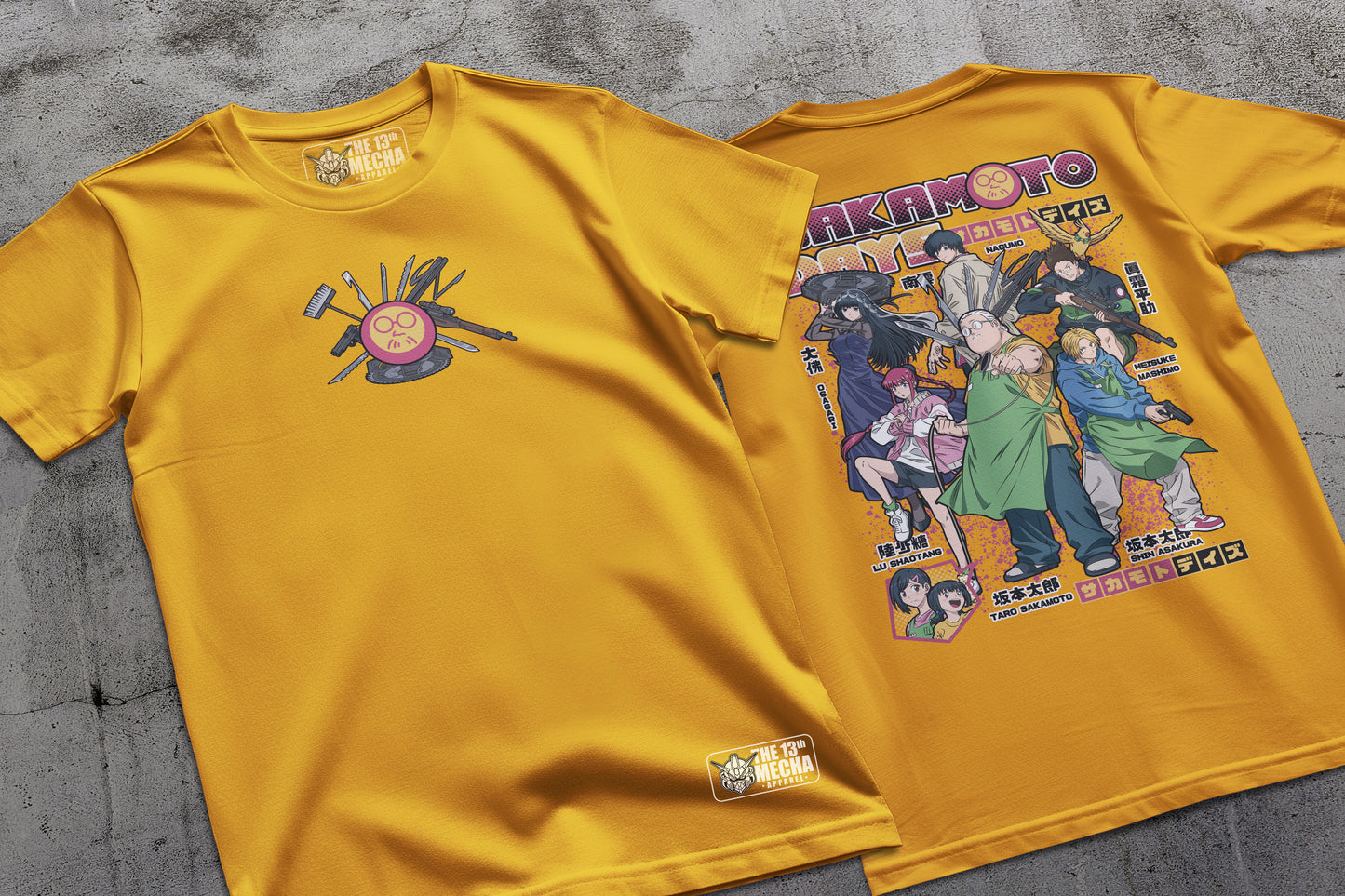 Sakamoto Days 01 Premium Anime Design, High Quality DTF Print, 100% Cotton Shirt