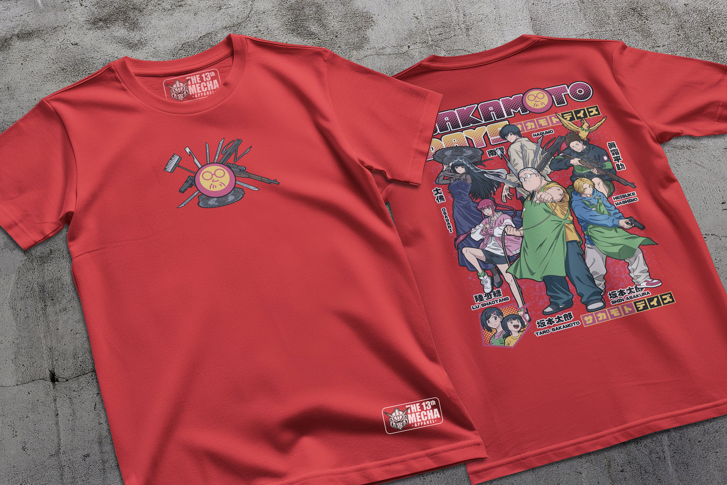 Sakamoto Days 01 Premium Anime Design, High Quality DTF Print, 100% Cotton Shirt