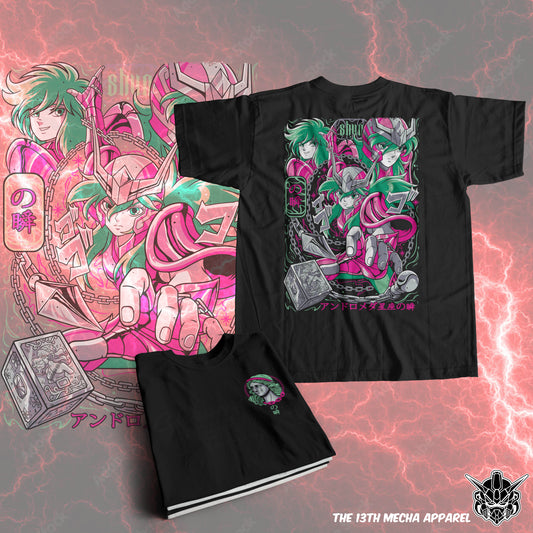 Saint Seiya - Shun Andromeda 01 Premium Anime Design, High Quality DTF Print, 100% Cotton Shirt