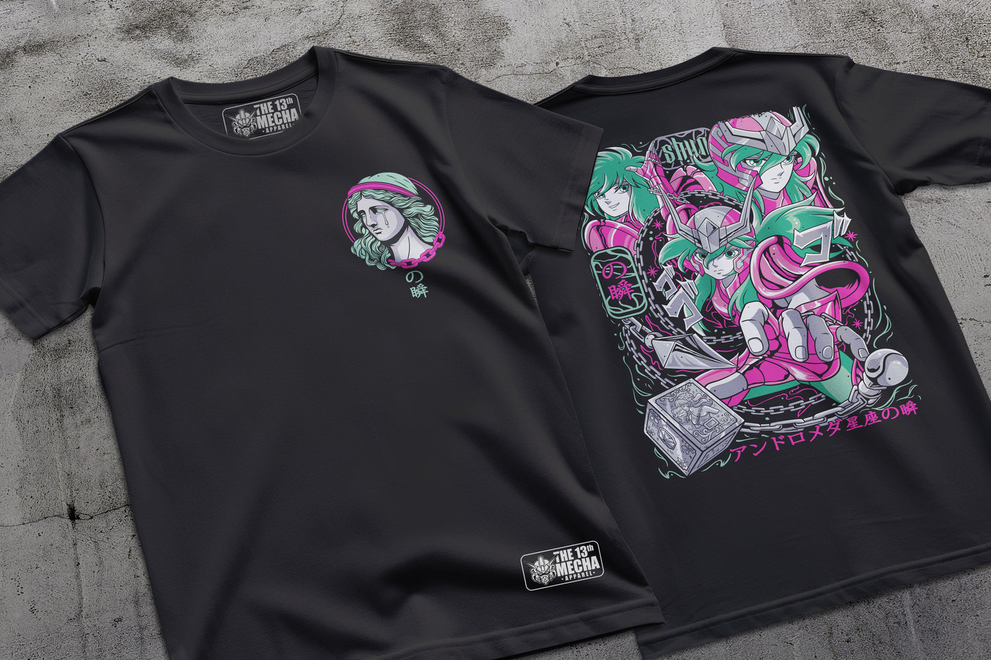 Saint Seiya - Shun Andromeda 01 Premium Anime Design, High Quality DTF Print, 100% Cotton Shirt