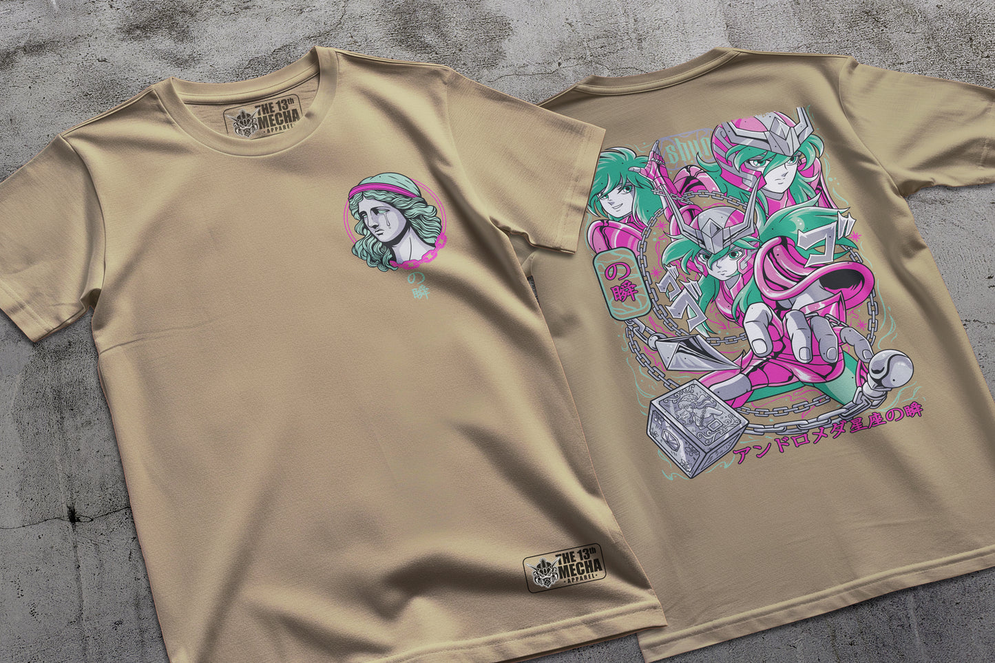 Saint Seiya - Shun Andromeda 01 Premium Anime Design, High Quality DTF Print, 100% Cotton Shirt