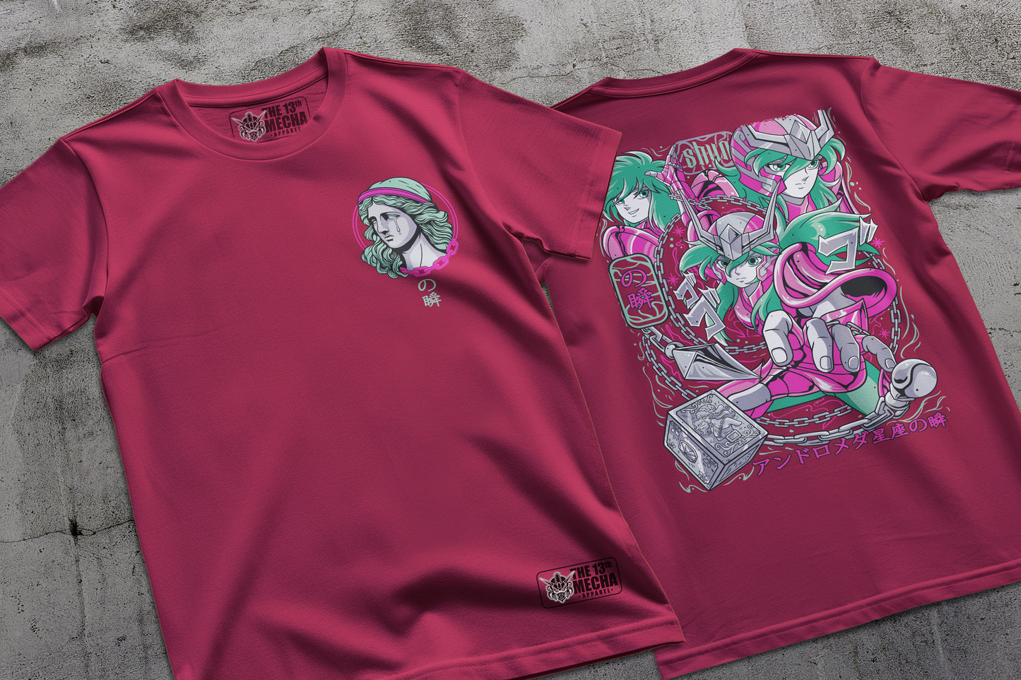 Saint Seiya - Shun Andromeda 01 Premium Anime Design, High Quality DTF Print, 100% Cotton Shirt