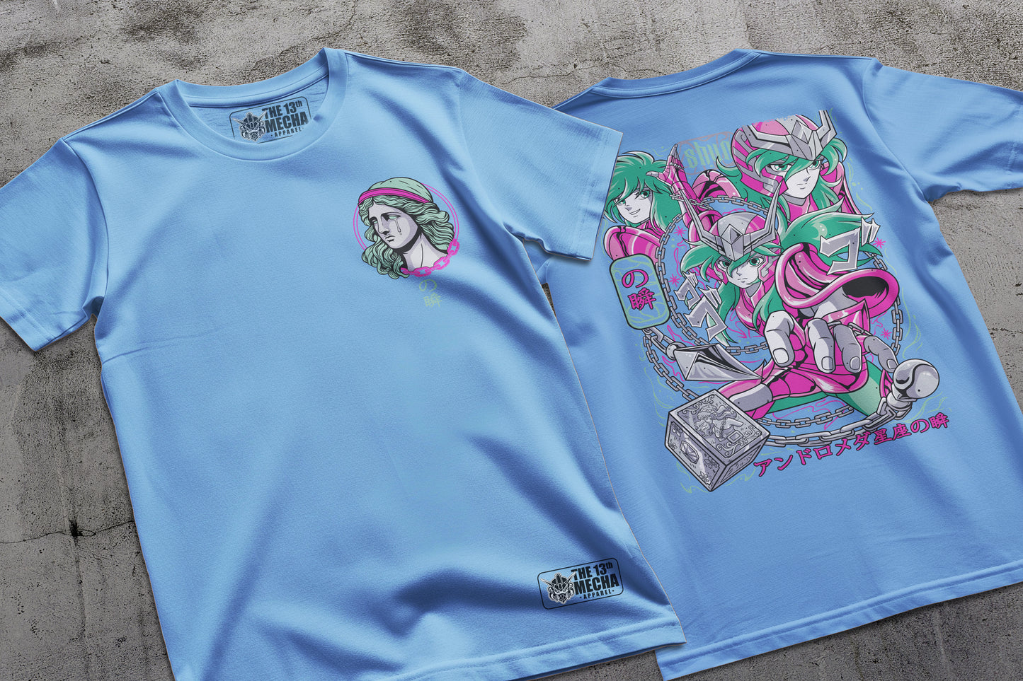 Saint Seiya - Shun Andromeda 01 Premium Anime Design, High Quality DTF Print, 100% Cotton Shirt