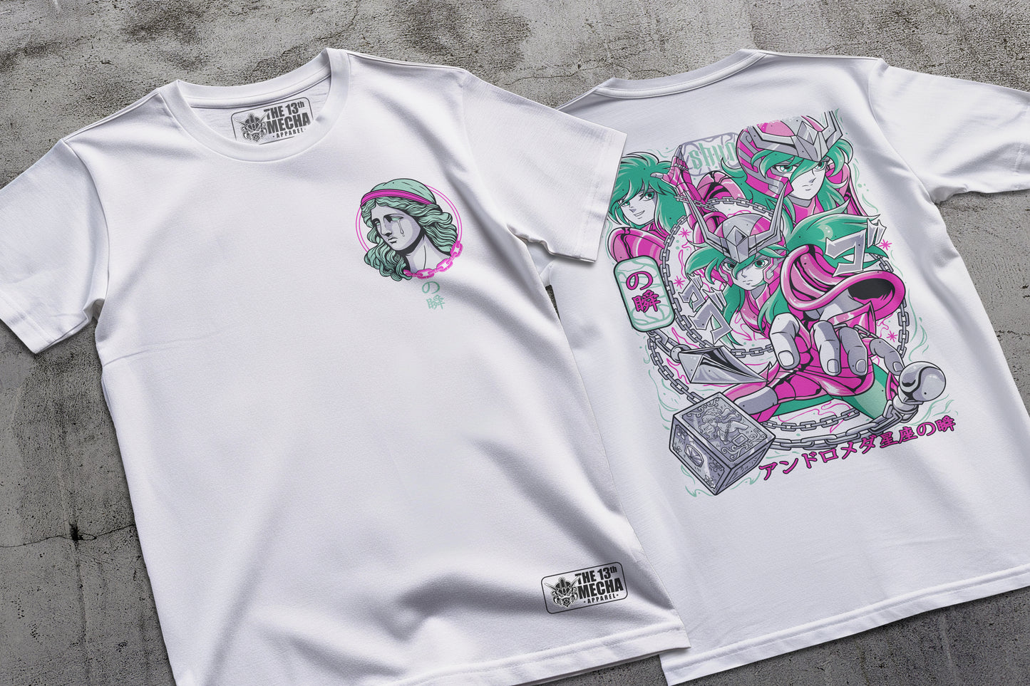 Saint Seiya - Shun Andromeda 01 Premium Anime Design, High Quality DTF Print, 100% Cotton Shirt
