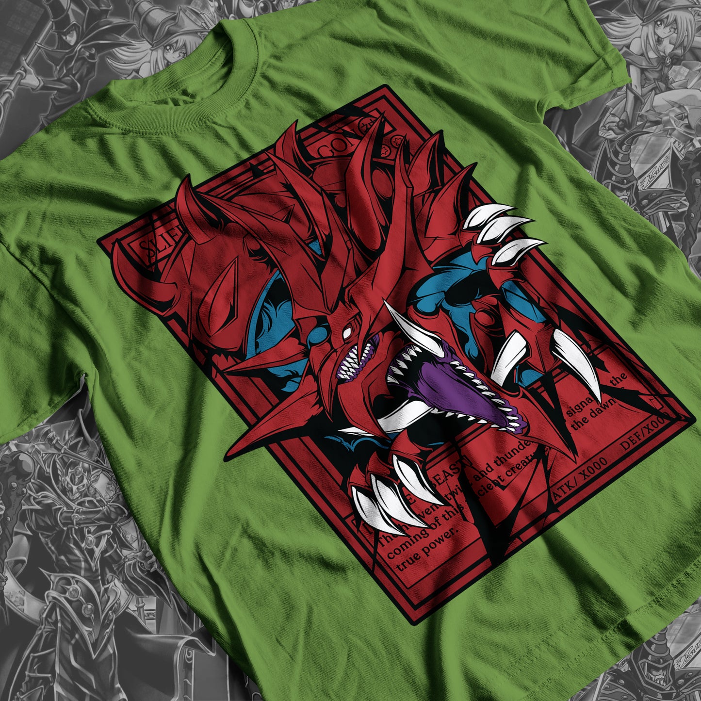 Yu-Gi-Oh! - SILFER Premium Anime Design, High Quality DTF Print, 100% Cotton Shirt