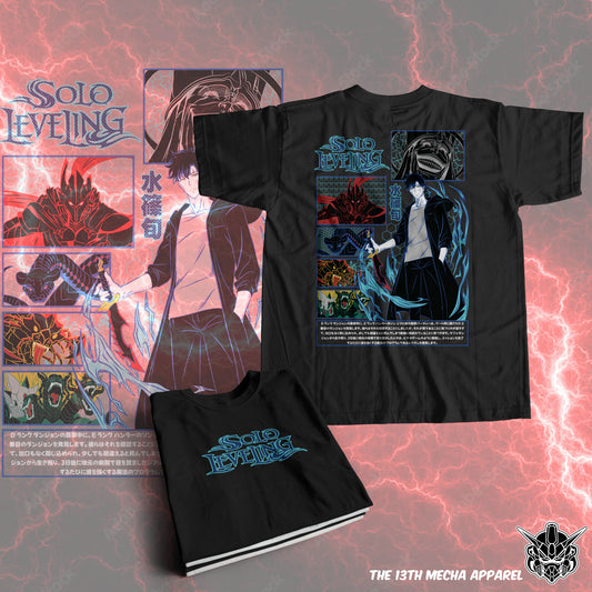 Solo Leveling -  Sung Jin-woo 17 Premium Anime Design, High Quality DTF Print, 100% Cotton Shirt