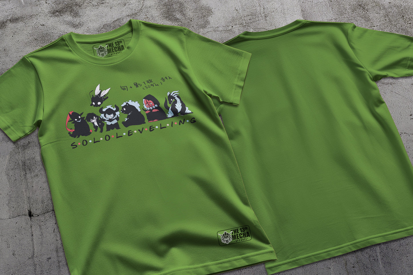 Solo Leveling -  Chibi 01 Premium Anime Design, High Quality DTF Print, 100% Cotton Shirt