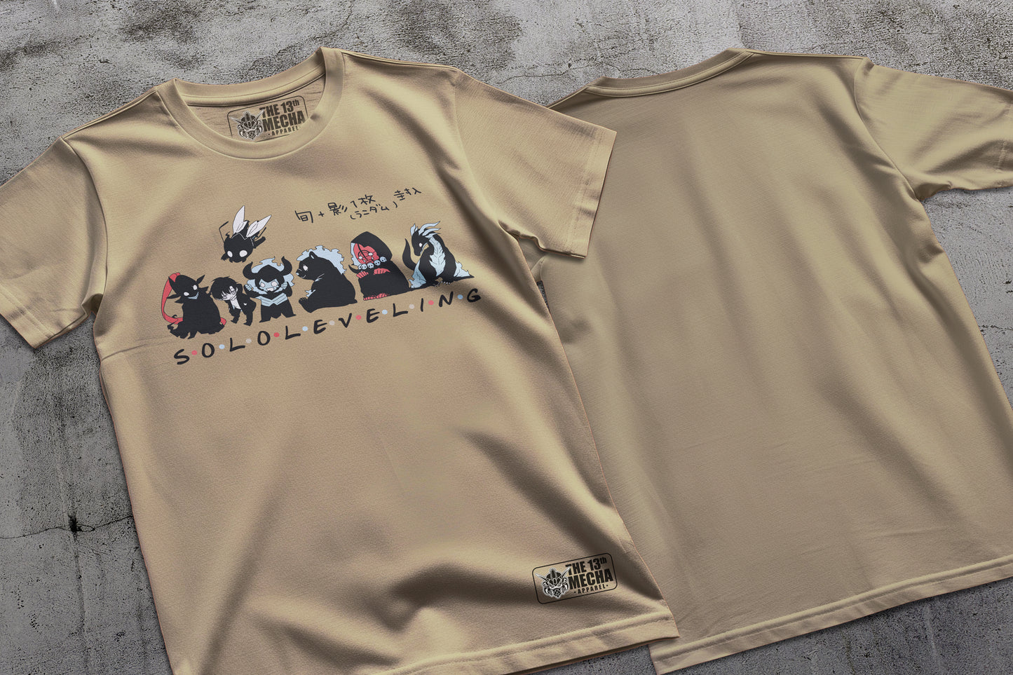 Solo Leveling -  Chibi 01 Premium Anime Design, High Quality DTF Print, 100% Cotton Shirt