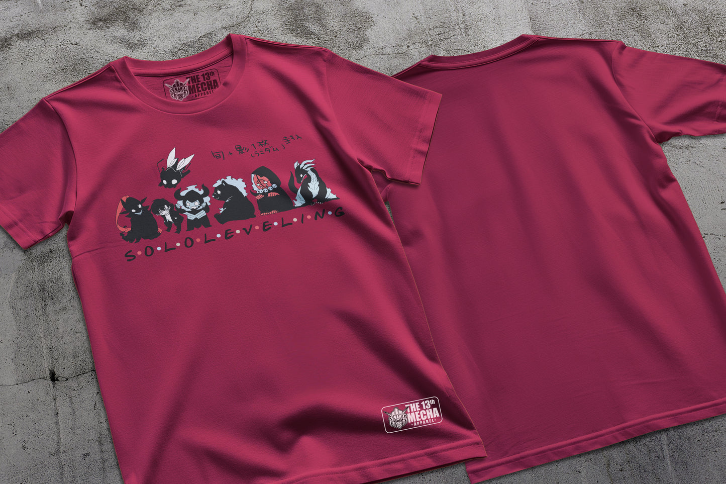 Solo Leveling -  Chibi 01 Premium Anime Design, High Quality DTF Print, 100% Cotton Shirt