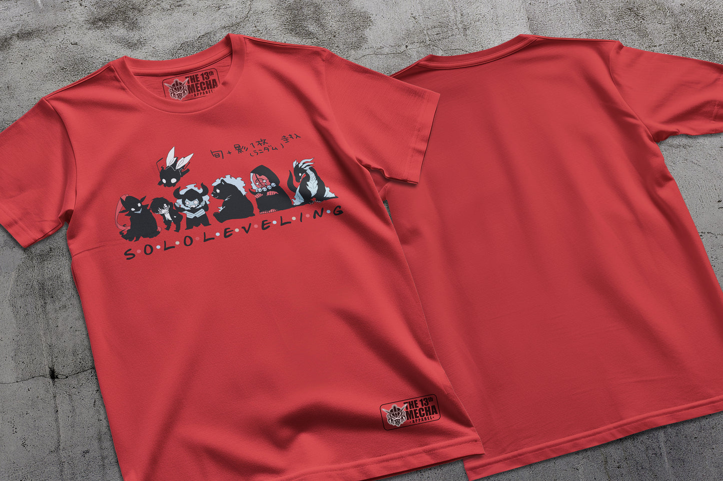 Solo Leveling -  Chibi 01 Premium Anime Design, High Quality DTF Print, 100% Cotton Shirt