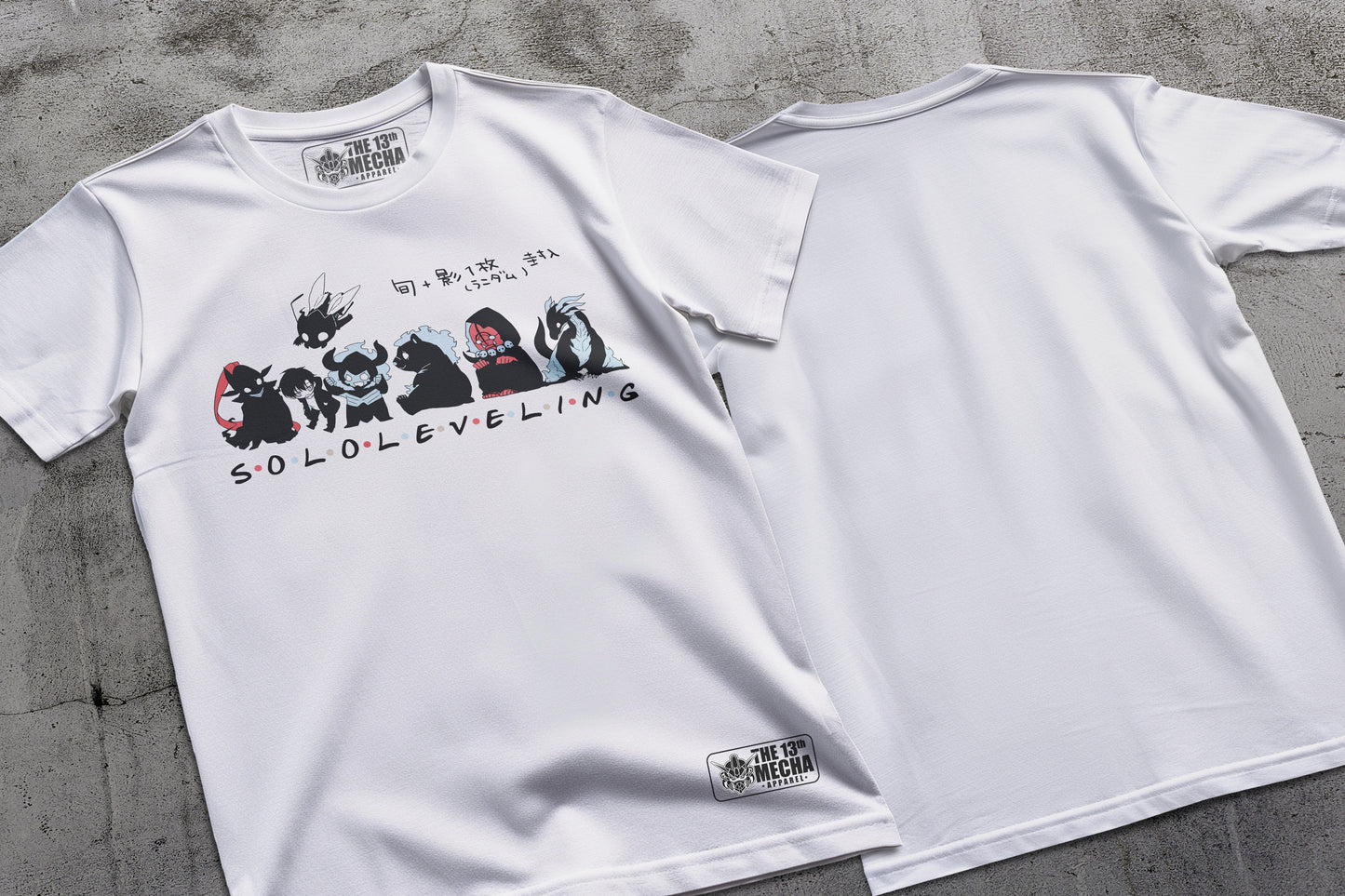 Solo Leveling -  Chibi 01 Premium Anime Design, High Quality DTF Print, 100% Cotton Shirt