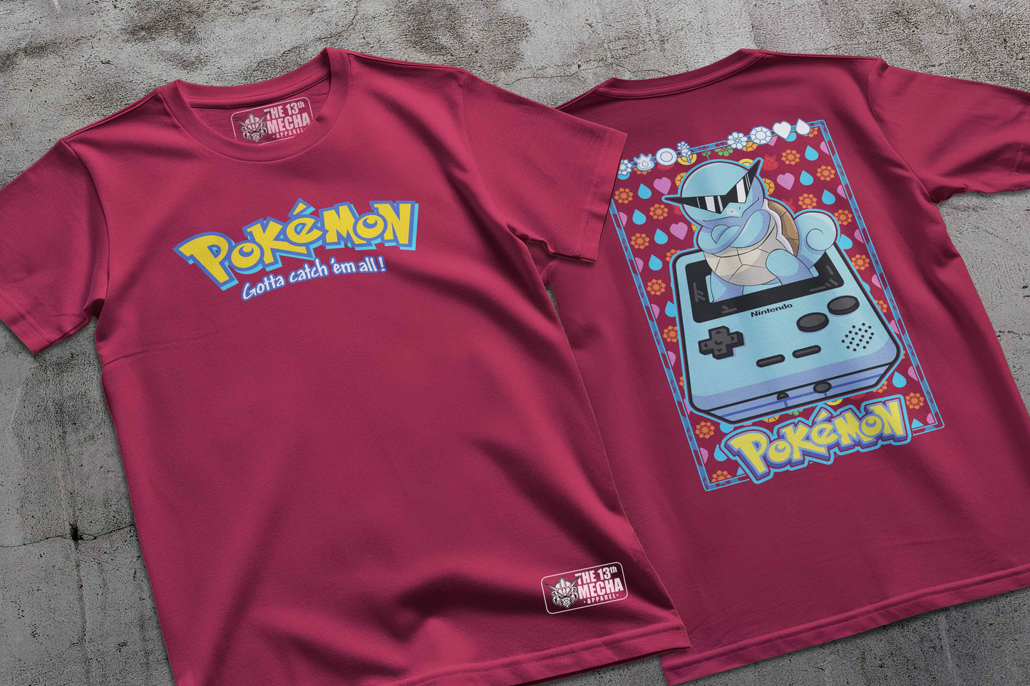 Pokemon - Squirtle 01 Premium Anime Design, High Quality DTF Print, 100% Cotton Shirt