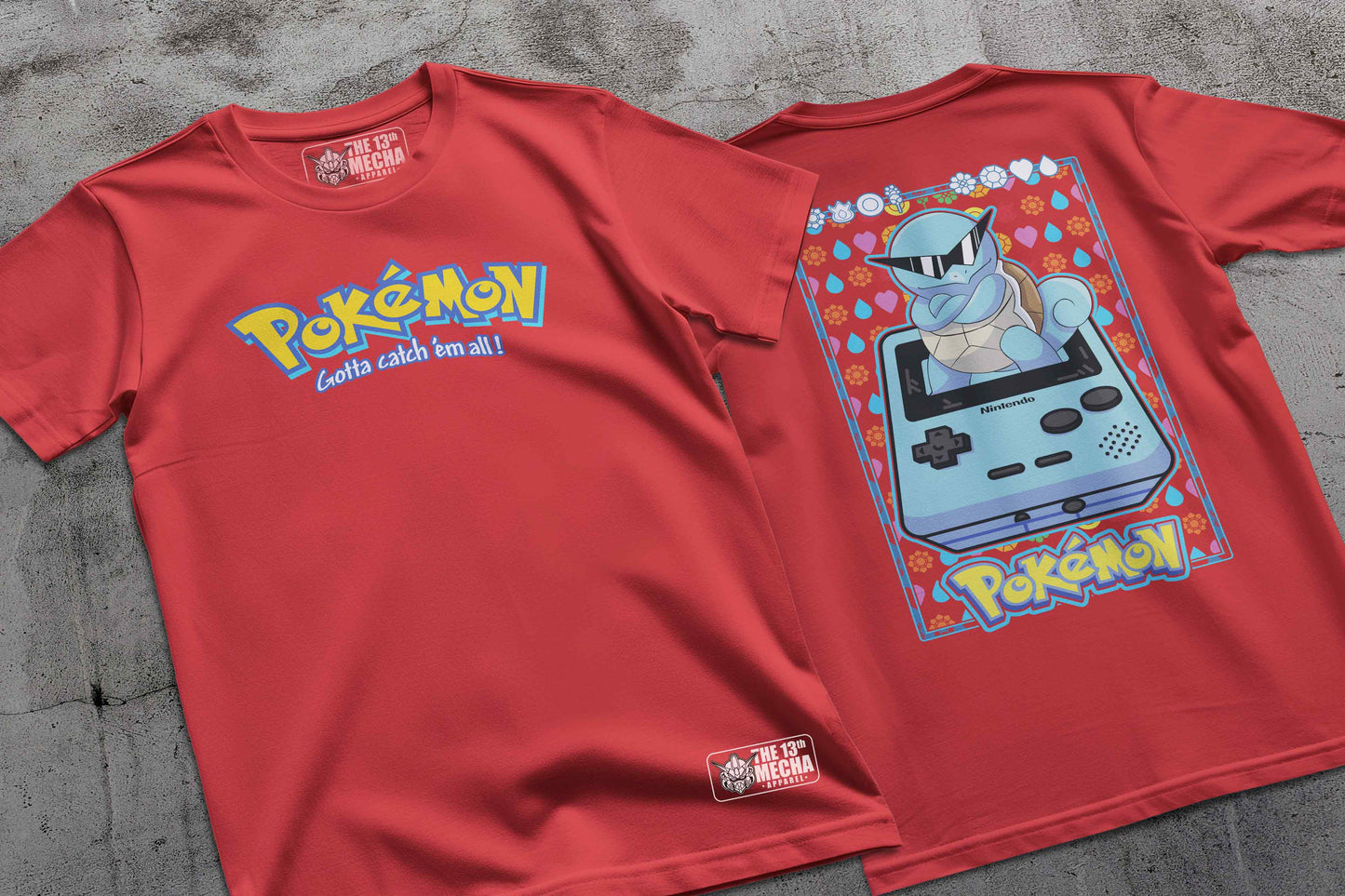 Pokemon - Squirtle 01 Premium Anime Design, High Quality DTF Print, 100% Cotton Shirt