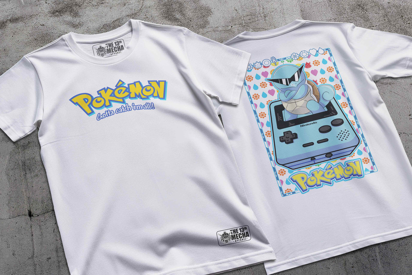 Pokemon - Squirtle 01 Premium Anime Design, High Quality DTF Print, 100% Cotton Shirt