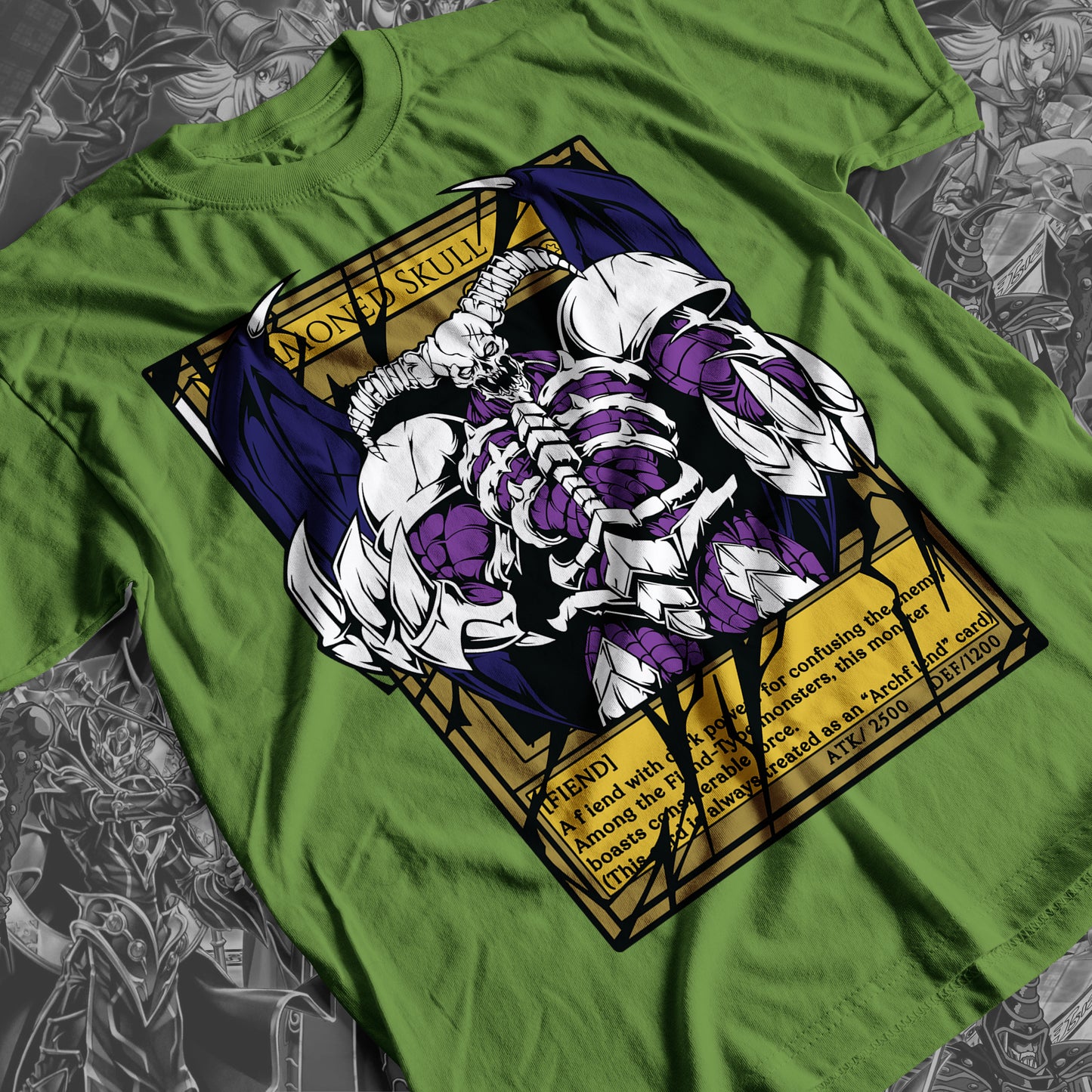 Yu-Gi-Oh! - SUMMONED SKULL Premium Anime Design T-shirt