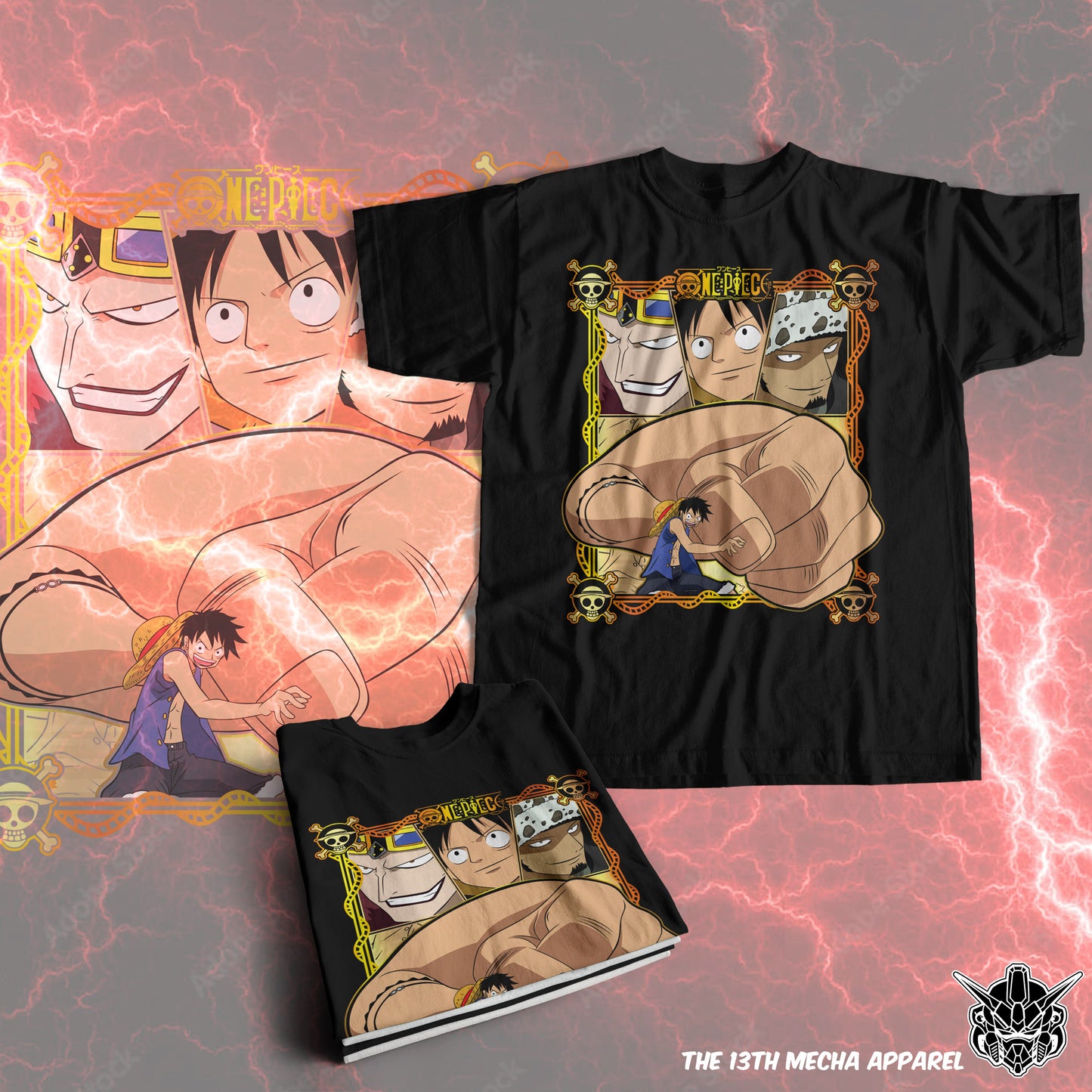 One Piece - SUPERNOVA Premium Anime Design, High Quality DTF Print, 100% Cotton Shirt