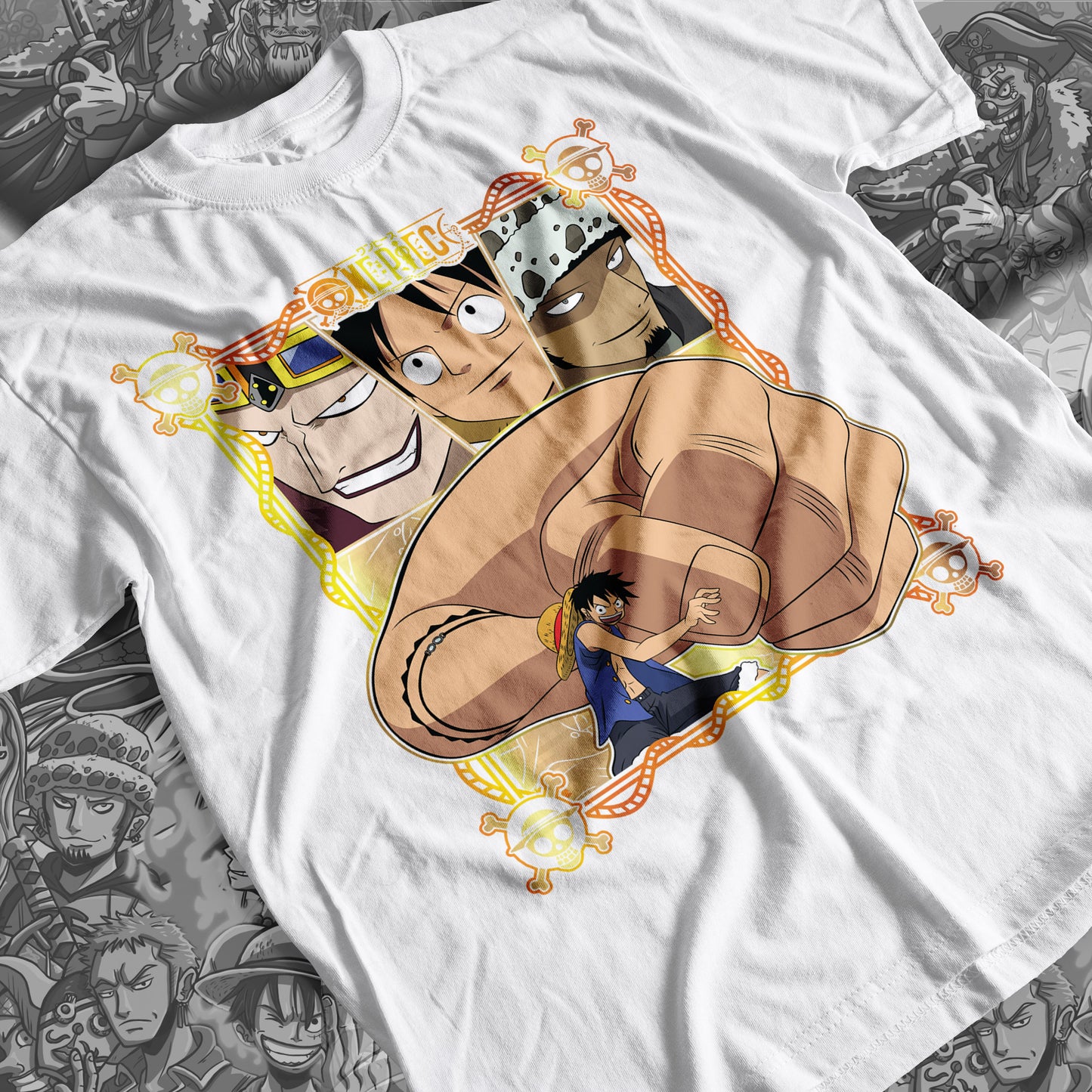 One Piece - SUPERNOVA Premium Anime Design, High Quality DTF Print, 100% Cotton Shirt