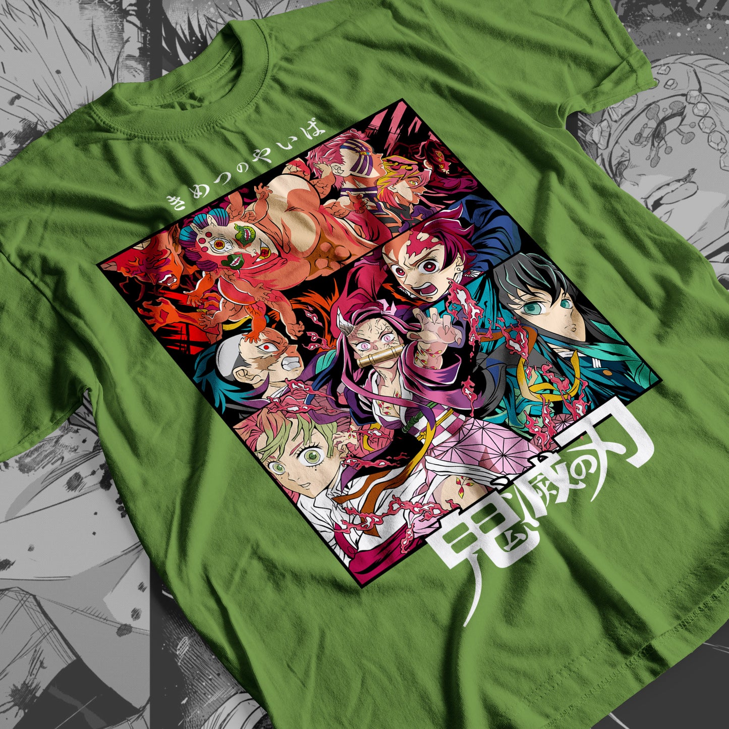Demon Slayer - Swordsmith Arc 02 Premium Anime Design, High Quality DTF Print, 100% Cotton Shirt