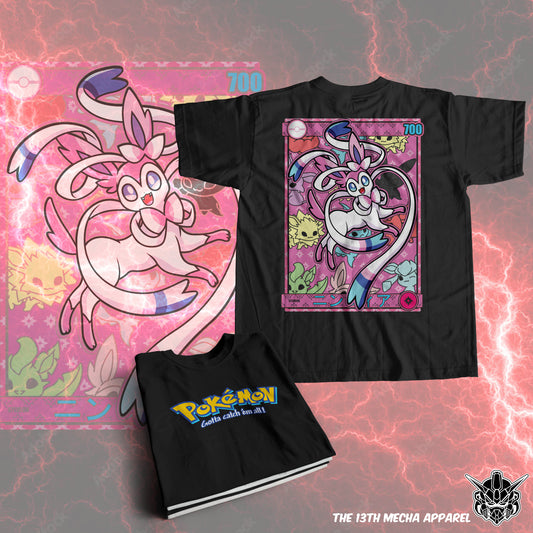 Pokemon - Sylveon 01 Premium Anime Design, High Quality DTF Print, 100% Cotton Shirt