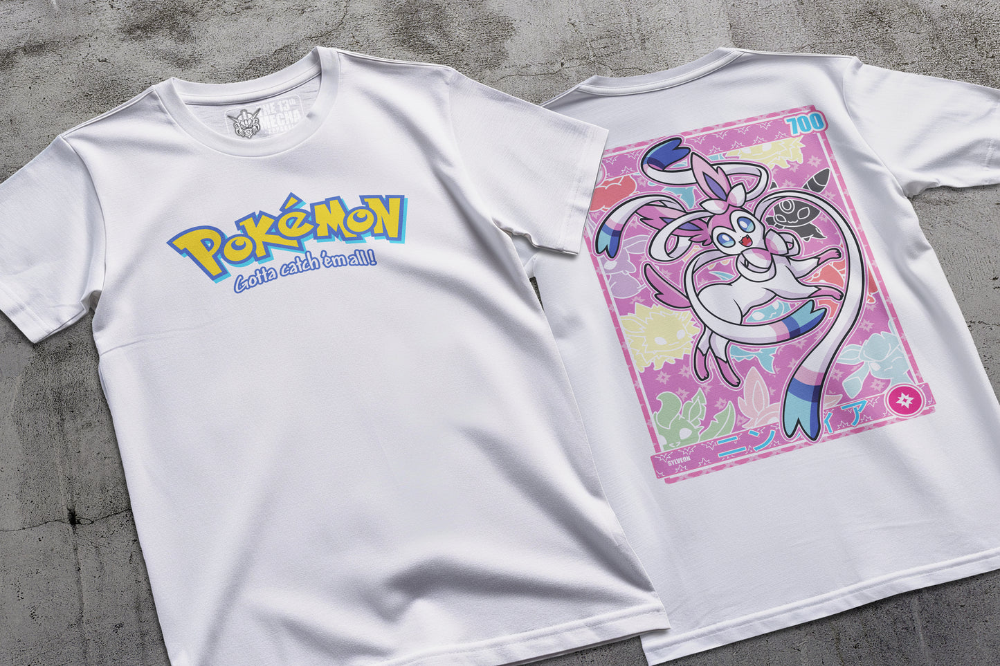 Pokemon - Sylveon 01 Premium Anime Design, High Quality DTF Print, 100% Cotton Shirt