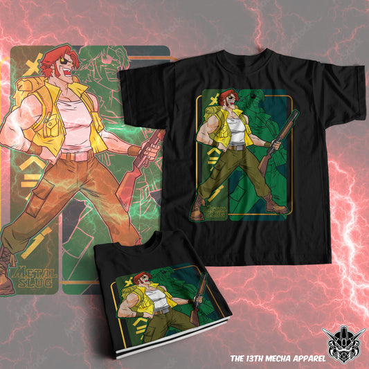 Metal Slug - Tarma Premium Anime Design, High Quality DTF Print, 100% Cotton Shirt
