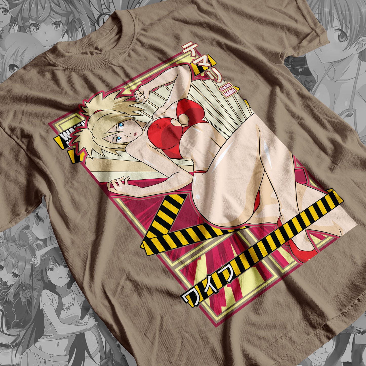 Waifu - Temari Nara Premium Anime Design, High Quality DTF Print, 100% Cotton Shirt