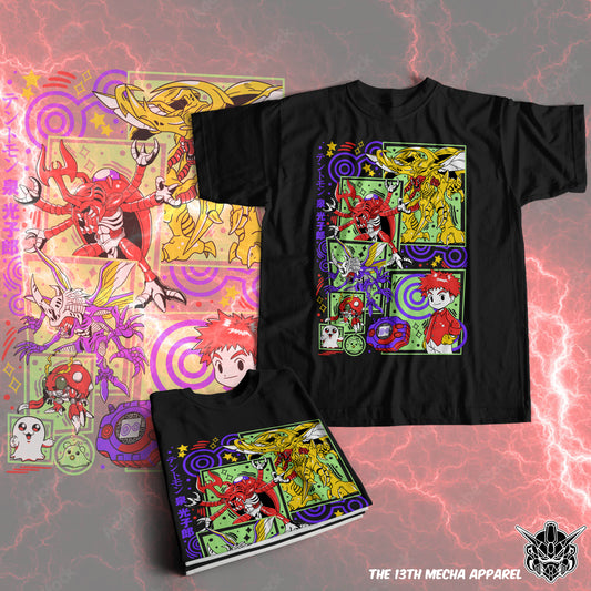Digimon: Tentomon 01 Premium Anime Design, High Quality DTF Print, 100% Cotton Shirt