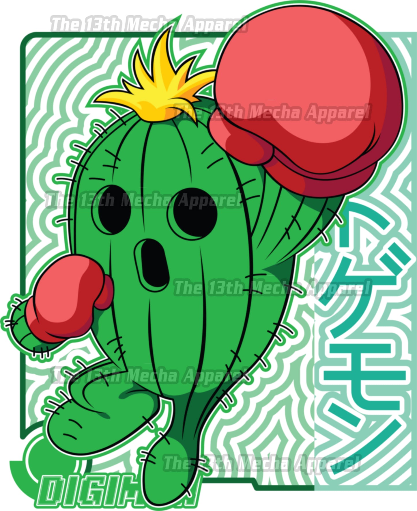 Digimon: Togemon Premium Anime Design, High Quality DTF Print, 100% Cotton Shirt