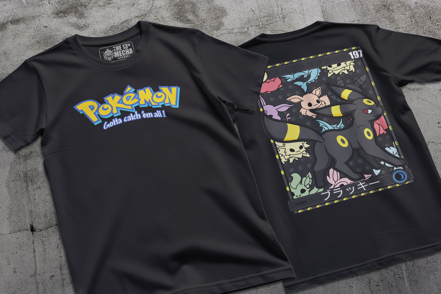 Pokemon - Umbreon 01 Premium Anime Design, High Quality DTF Print, 100% Cotton Shirt