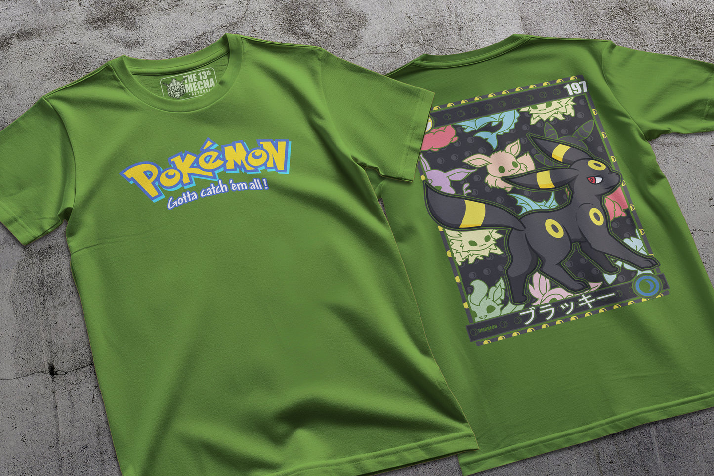 Pokemon - Umbreon 01 Premium Anime Design, High Quality DTF Print, 100% Cotton Shirt